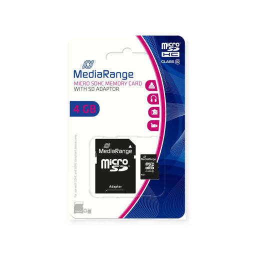 Picture of MICROSD   4GB + ADAPTER